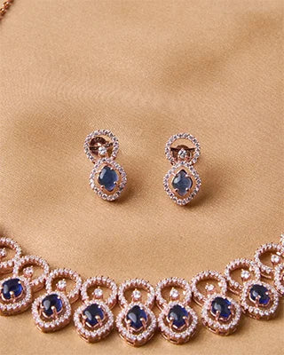 Neeradhi Necklace in 92.5 Silver
