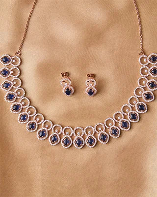 Neeradhi Necklace in 92.5 Silver