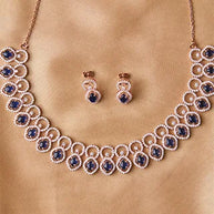 Neeradhi Necklace in 92.5 Silver