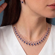 Neeradhi Necklace in 92.5 Silver