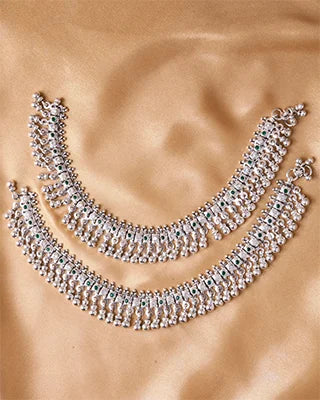 Jaipur Payal in 92.5 Silver