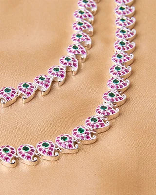 Rajsi Vrishti Payal detail - Silsila by Dvaar