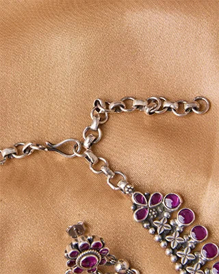 Rajasthani Necklace in 92.5 Silver