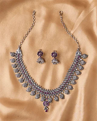 Rajputi Necklace in 92.5 Silver