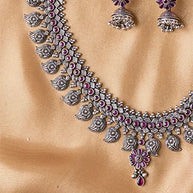 Rajputi Necklace in 92.5 Silver