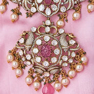 Maharani Necklace in 92.5 Silver