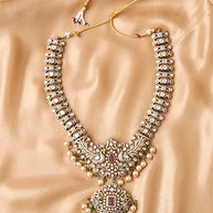 Maharani Haar in 92.5 Silver