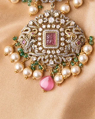 Maharani Haar in 92.5 Silver