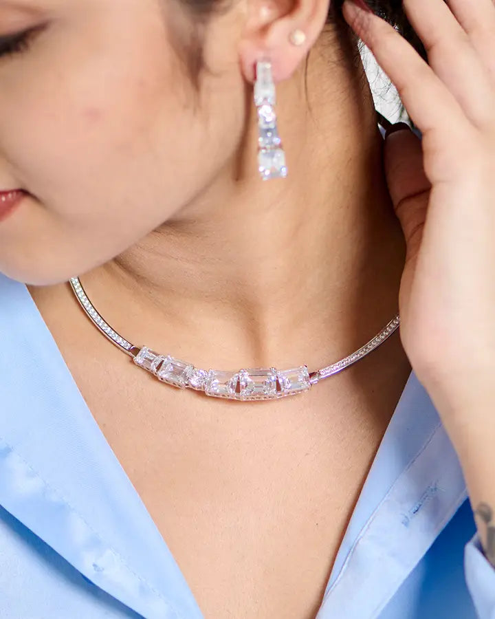 Celestial Choker in 92.5 Silver