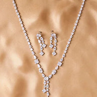 Shukla Necklace front view - Silsila by Dvaar