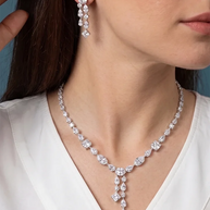 Shukla Necklace in 92.5 Silver - Silsila by Dvaar