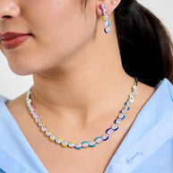 Ratnakara Necklace in 92.5 Silver
