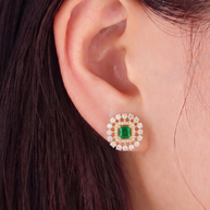 Harini Studs in 92.5 Silver