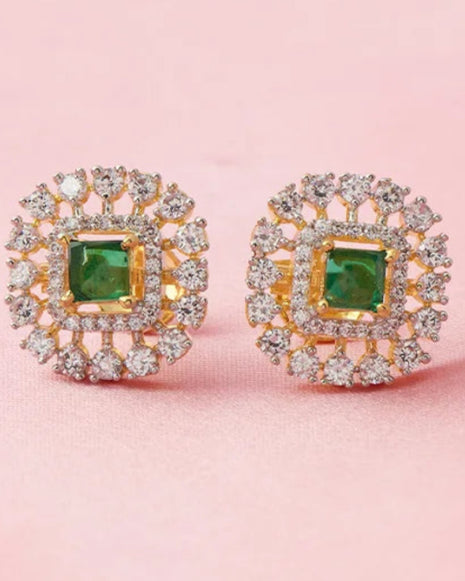 Harini Studs in 92.5 Silver