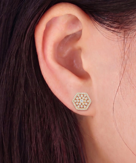 Mahira Studs in 92.5 Silver