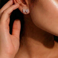 Knot Studs in 92.5 Silver