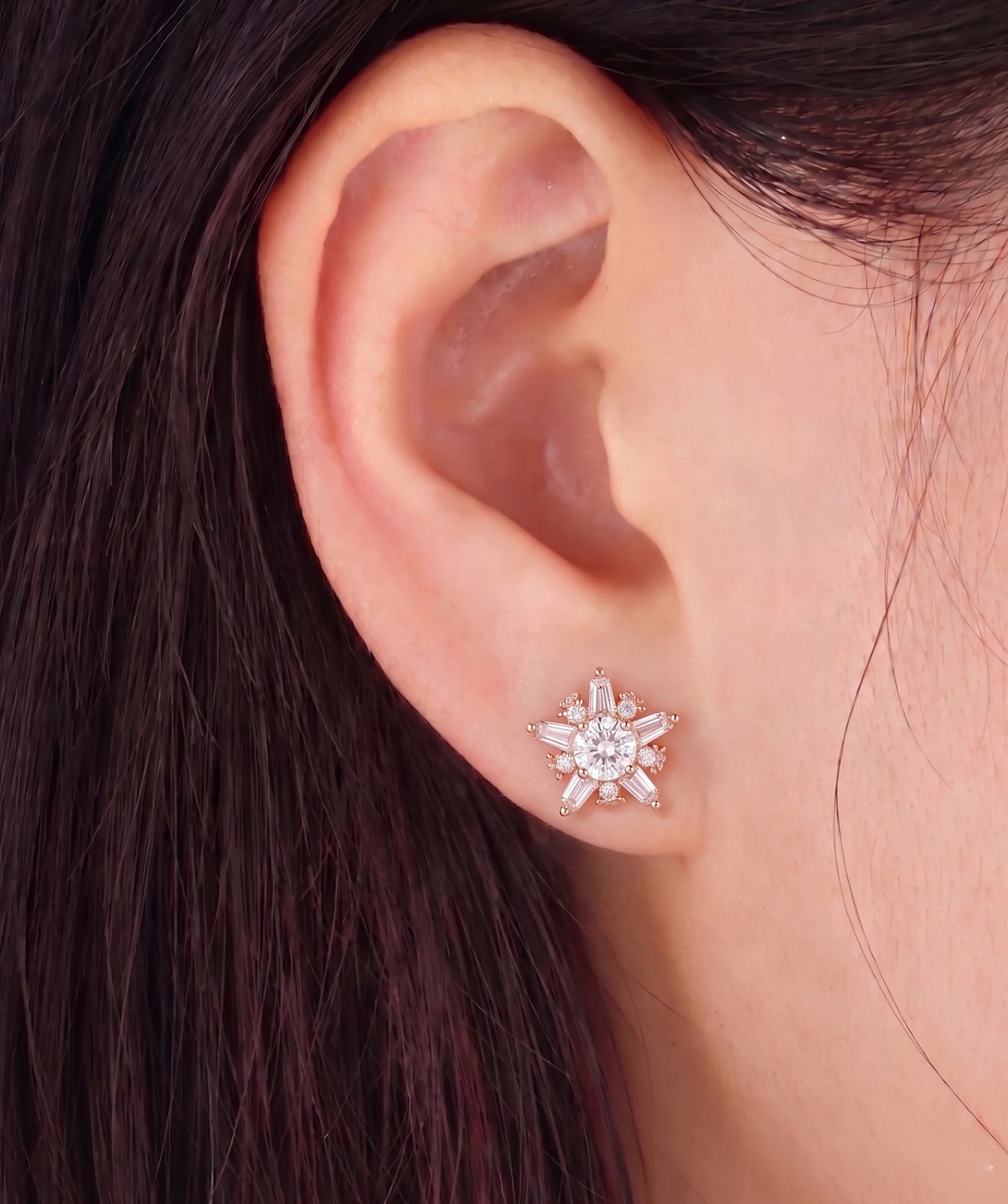 Starry Studs in 92.5 Silver