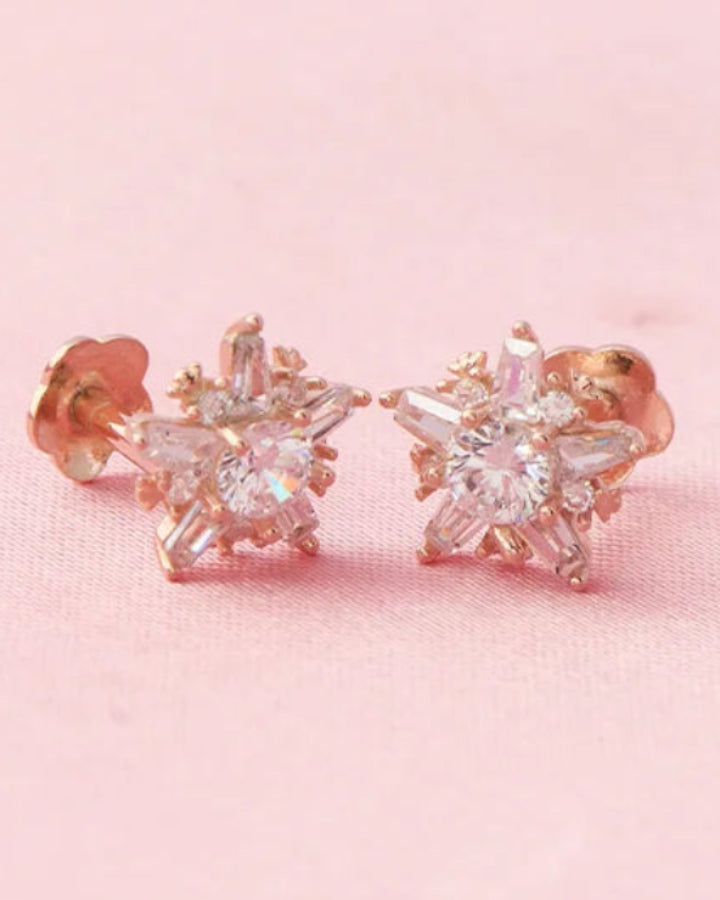 Starry Studs in 92.5 Silver