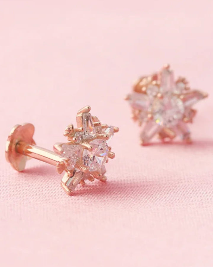 Starry Studs in 92.5 Silver