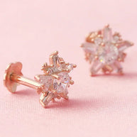 Starry Studs in 92.5 Silver