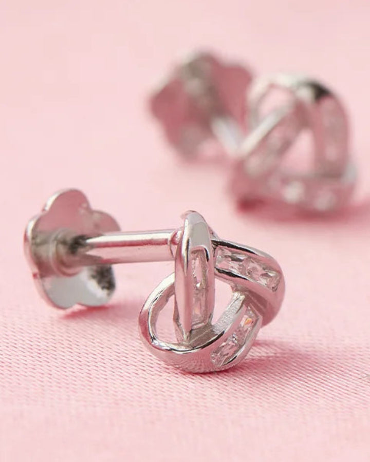 Triad Studs in 92.5 Silver
