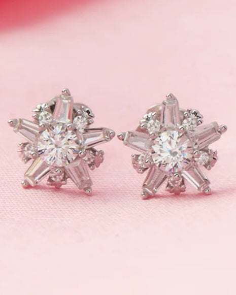 Tara Studs in 92.5 Silver