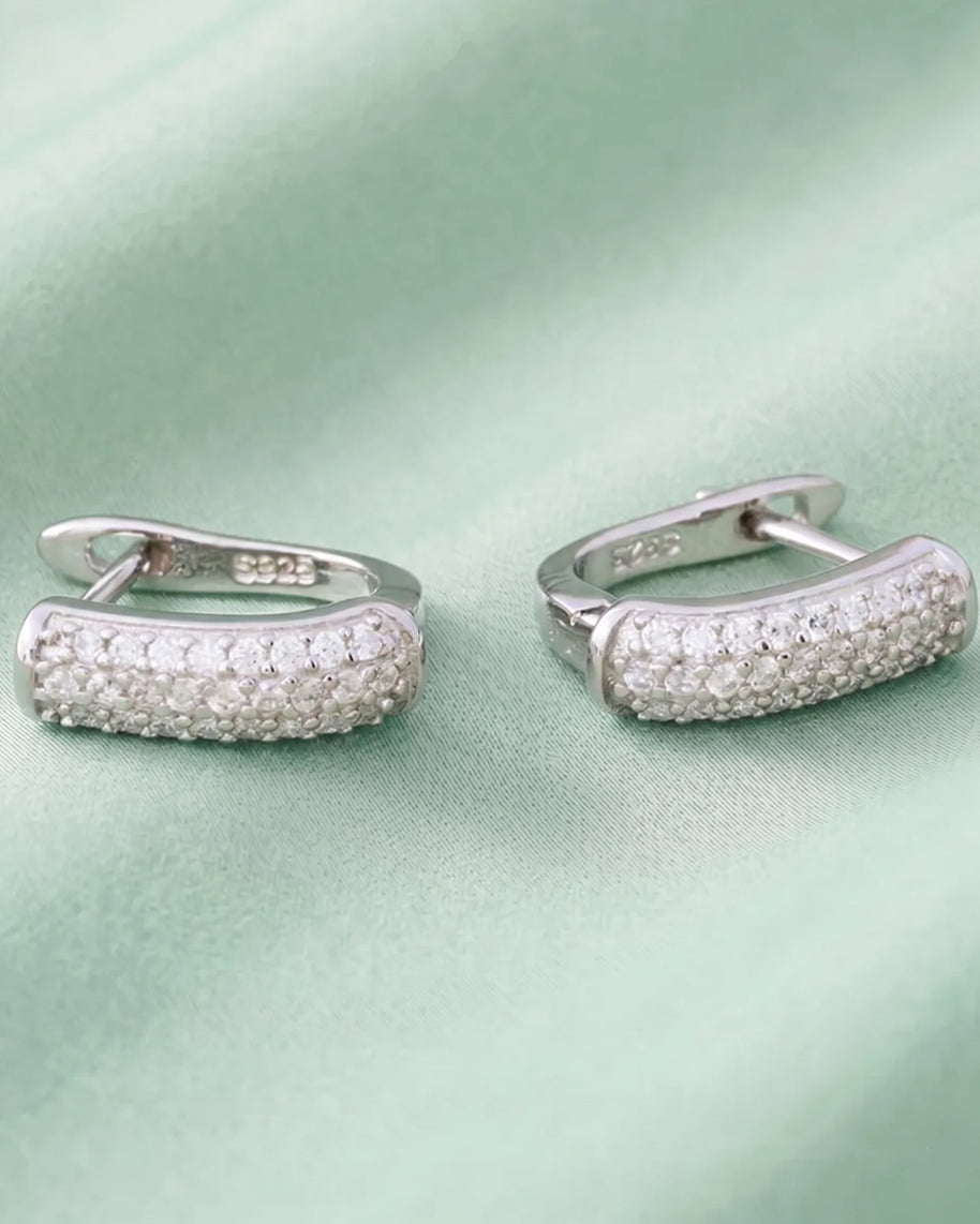 J Line Studs in 92.5 Silver