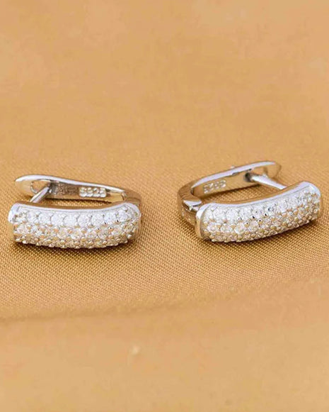 J Line Studs in 92.5 Silver