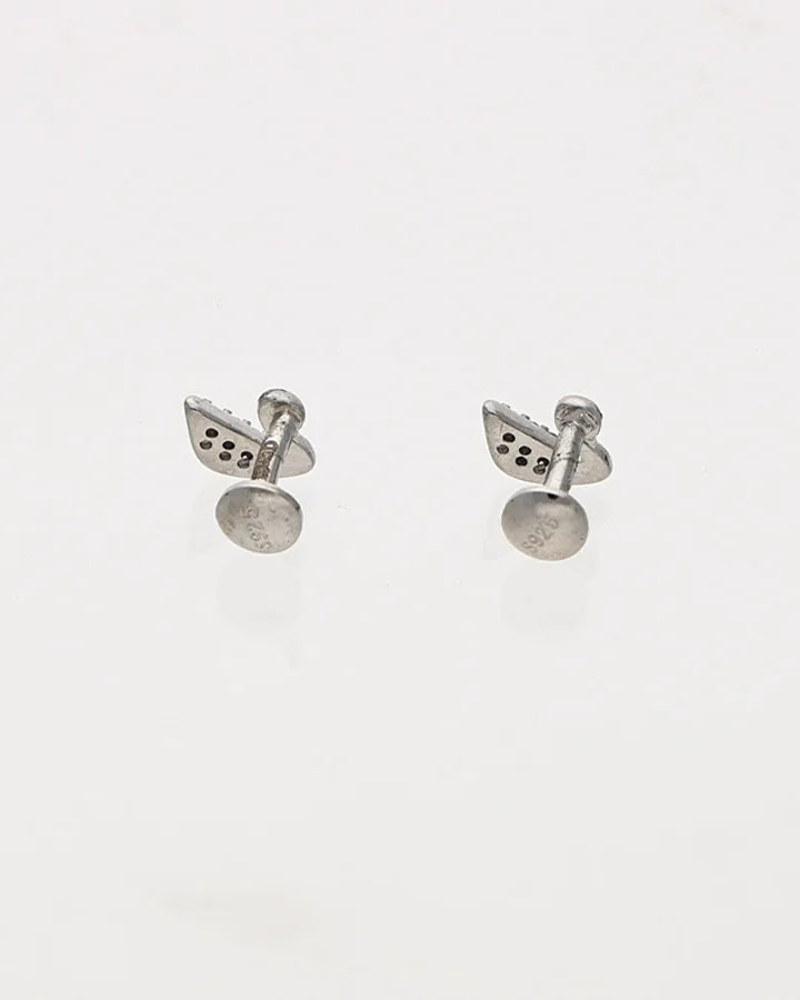 Duck Studs in 92.5 Silver