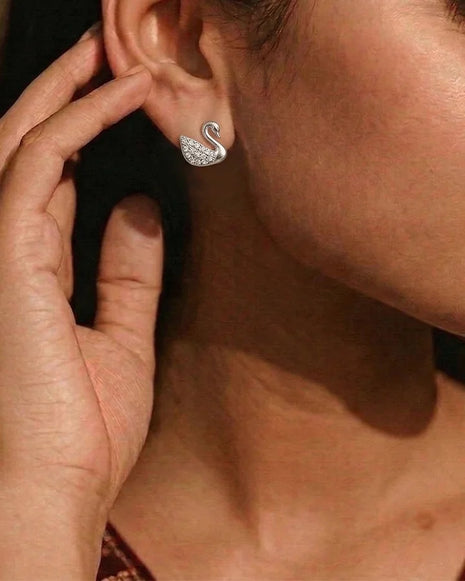 Duck Studs in 92.5 Silver