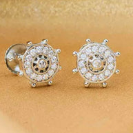 Orbit Studs in 92.5 Silver