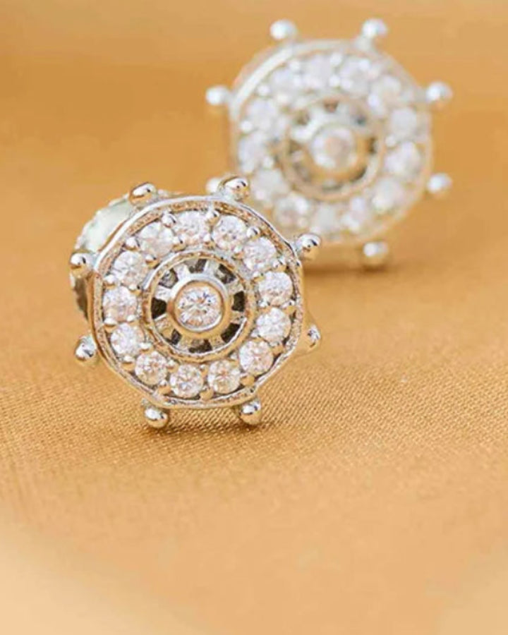 Orbit Studs in 92.5 Silver