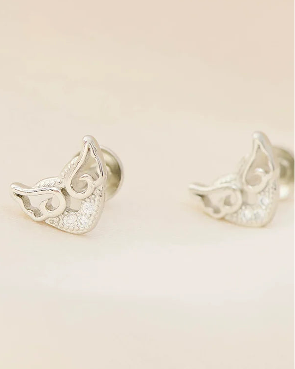 Mask Studs in 92.5 Silver