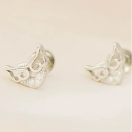 Mask Studs in 92.5 Silver