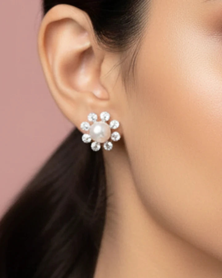 Blossom Studs in 92.5 Silver