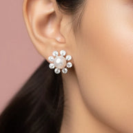 Blossom Studs in 92.5 Silver