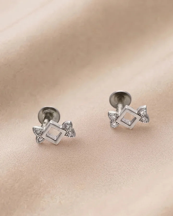 Toffy Studs in 92.5 Silver
