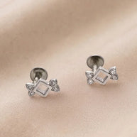 Toffy Studs in 92.5 Silver