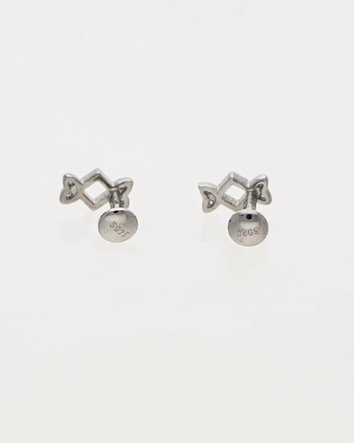 Toffy Studs in 92.5 Silver