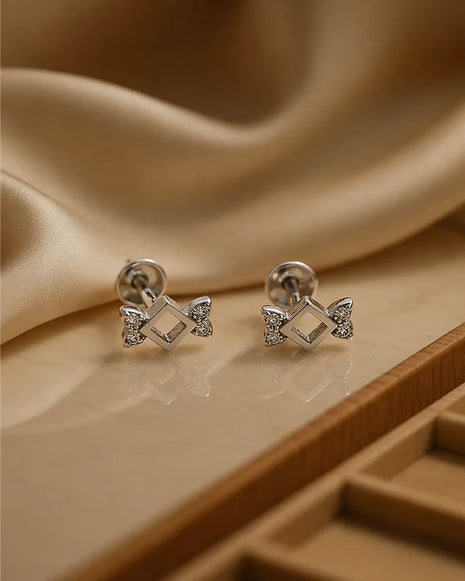 Toffy Studs in 92.5 Silver
