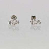 Toffy Studs in 92.5 Silver