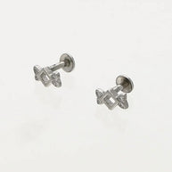 Toffy Studs in 92.5 Silver
