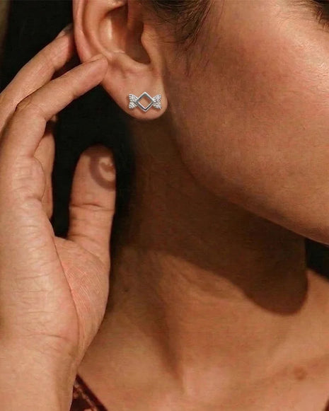 Toffy Studs in 92.5 Silver