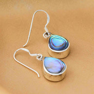 Teardrop Studs in 92.5 Silver