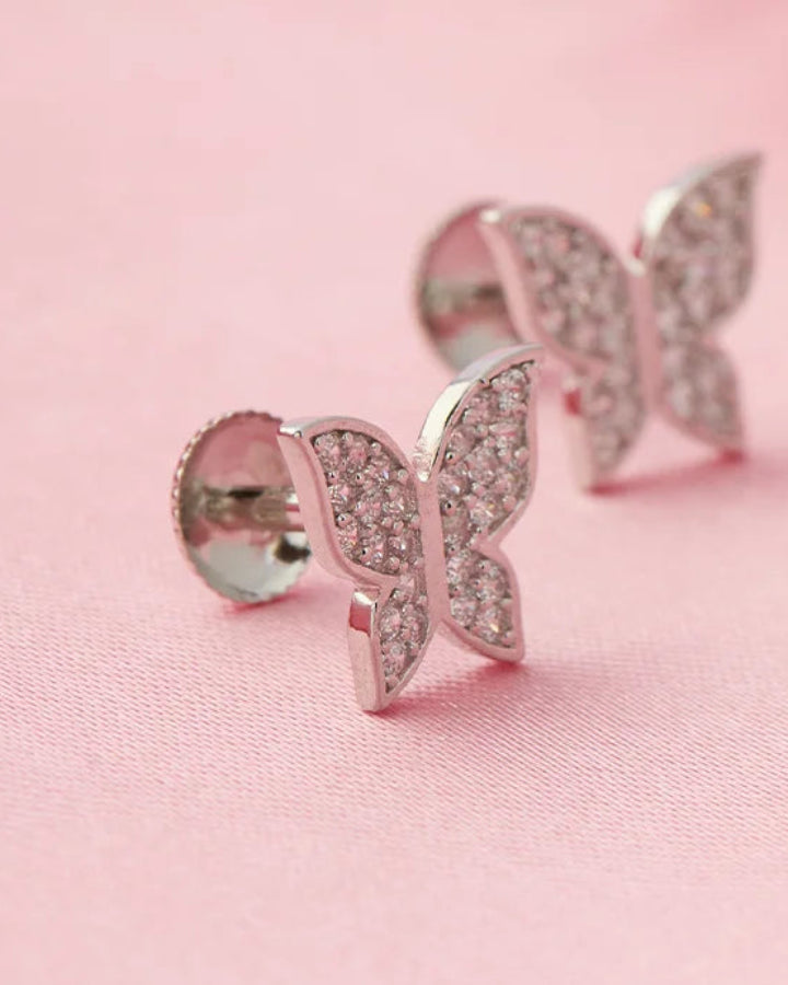 Patanga Studs in 92.5 Silver