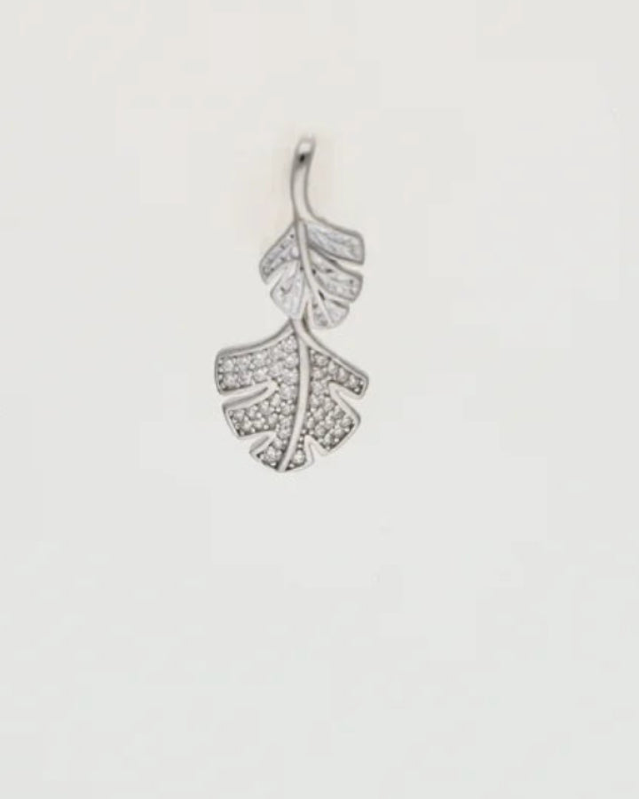 Folia Charm Duo in 92.5 Silver