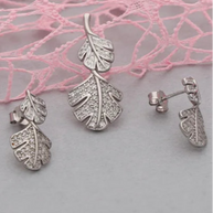 Folia Charm Duo in 92.5 Silver