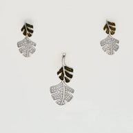 SilvaLeaf Charm Duo in 92.5 Silver