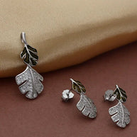 SilvaLeaf Charm Duo in 92.5 Silver