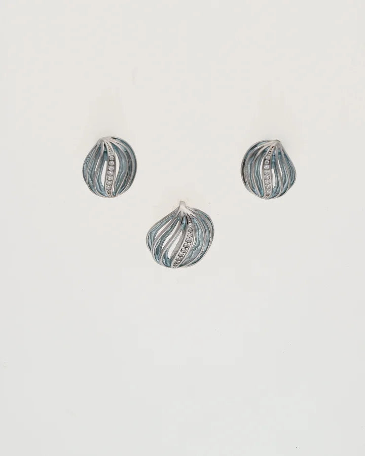 Thalassa Charm Duo in 92.5 Silver